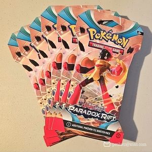 Pokemon TCG Scarlett & Violet Paradox Rift Packs, Lot of 6